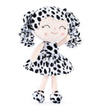 Load image into Gallery viewer, Gloveleya 12 - inch Personalized Plush Jungle Animal Spots Black and White - Gloveleya Official
