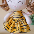 Cargar la imagen en la vista de la galería, Gloveleya 12 - inch Personalized Plush Jungle Animal Tiger - Gloveleya Official
