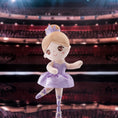 Cargar la imagen en la vista de la galería, Gloveleya 13 - inch Personalized Glass Ballet Girl Doll Purple - Gloveleya Official
