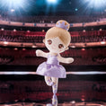 Carica l'immagine nel visualizzatore della galleria, Gloveleya 13 - inch Personalized Glass Ballet Girl Doll Purple - Gloveleya Official
