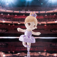 Load image into Gallery viewer, Gloveleya 13 - inch Personalized Glass Ballet Girl Doll Purple - Gloveleya Official
