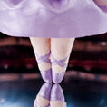 Cargar la imagen en la vista de la galería, Gloveleya 13 - inch Personalized Glass Ballet Girl Doll Purple - Gloveleya Official
