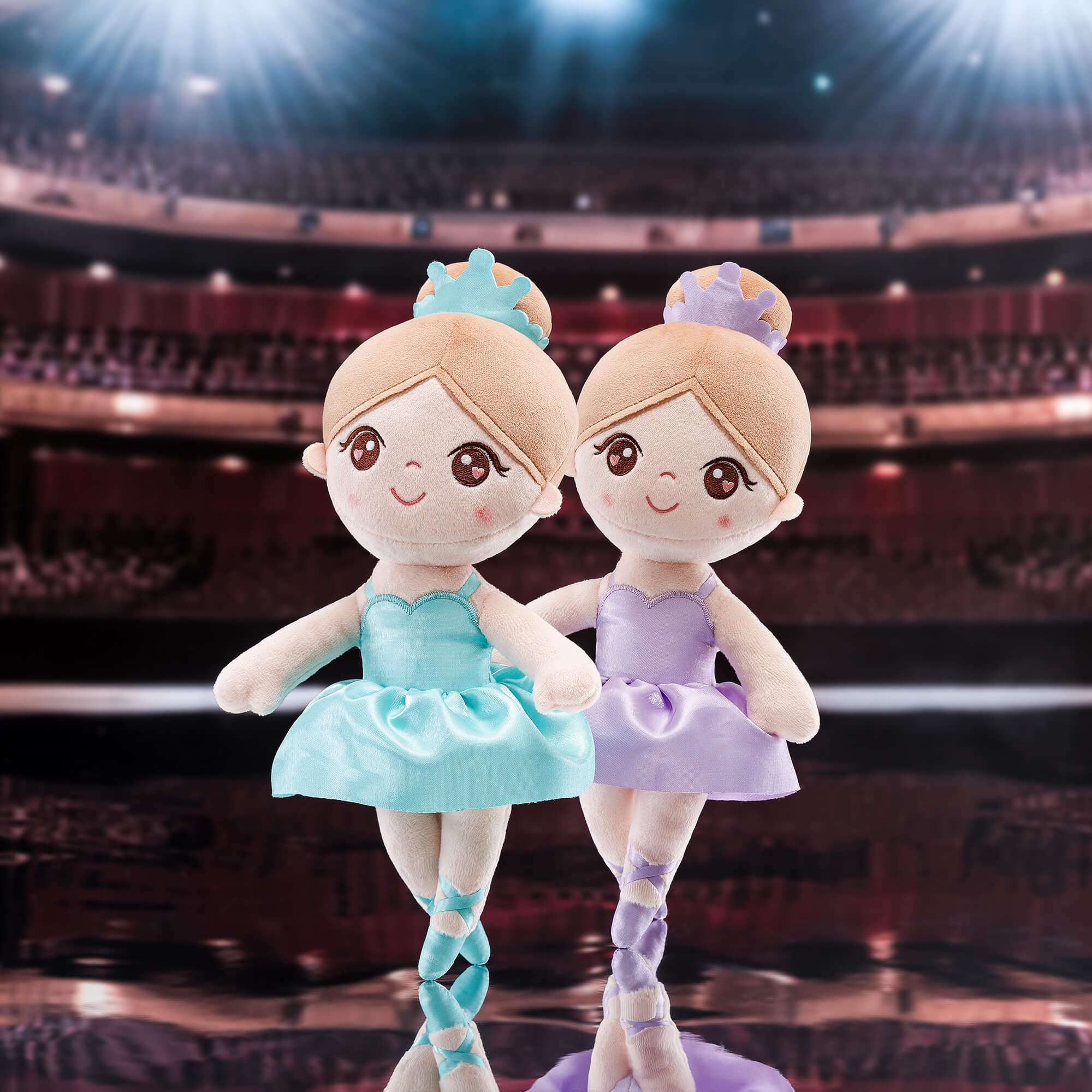 Gloveleya 13 - inch Personalized Glass Ballet Girl Dolls Series New - Gloveleya Official