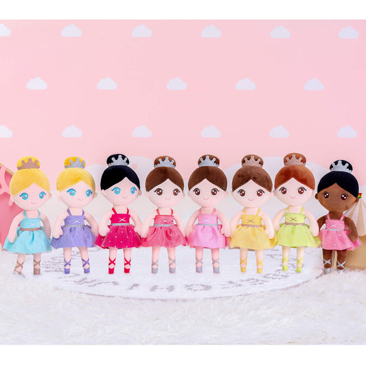 Gloveleya 13 - inch Personalized Plush Dolls Ballerina Series Ballet Dream - Gloveleya Official