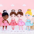 Carica l'immagine nel visualizzatore della galleria, Gloveleya 13 - inch Personalized Plush Dolls Ballerina Series Coral Powder Ballet Dream - Gloveleya Official
