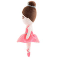 Carica l'immagine nel visualizzatore della galleria, Gloveleya 13 - inch Personalized Plush Dolls Ballerina Series Coral Powder Ballet Dream - Gloveleya Official
