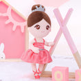 Charger l'image dans la visionneuse de la galerie, Gloveleya 13 - inch Personalized Plush Dolls Ballerina Series Coral Powder Ballet Dream - Gloveleya Official
