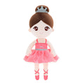 Carica l'immagine nel visualizzatore della galleria, Gloveleya 13 - inch Personalized Plush Dolls Ballerina Series Coral Powder Ballet Dream - Gloveleya Official
