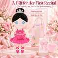Load image into Gallery viewer, Gloveleya 13-inch Personalized Plush Dolls Ballerina Series Rose - Gloveleya Official
