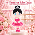 Load image into Gallery viewer, Gloveleya 13-inch Personalized Plush Dolls Ballerina Series Rose - Gloveleya Official
