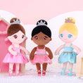 Load image into Gallery viewer, Gloveleya 13 - inch Personalized Plush Dolls Ballerina Series Tanned Skin Ballet Dream - Gloveleya Official
