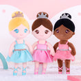 Load image into Gallery viewer, Gloveleya 13 - inch Personalized Plush Dolls Ballerina Series Tanned Skin Ballet Dream - Gloveleya Official
