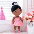 Load image into Gallery viewer, Gloveleya 13 - inch Personalized Plush Dolls Ballerina Series Tanned Skin Ballet Dream - Gloveleya Official
