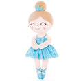 Load image into Gallery viewer, Gloveleya 13 - inch Personalized Plush Dolls Iridescent Glitter Ballerina Series Blue Ballet Dream - Gloveleya Official
