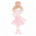 Charger l'image dans la visionneuse de la galerie, Gloveleya 13-inch Personalized Plush Dolls Iridescent Glitter Ballerina Series Pink Ballet Dream - Gloveleya Official
