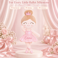 Charger l'image dans la visionneuse de la galerie, Gloveleya 13-inch Personalized Plush Dolls Iridescent Glitter Ballerina Series Pink Ballet Dream - Gloveleya Official
