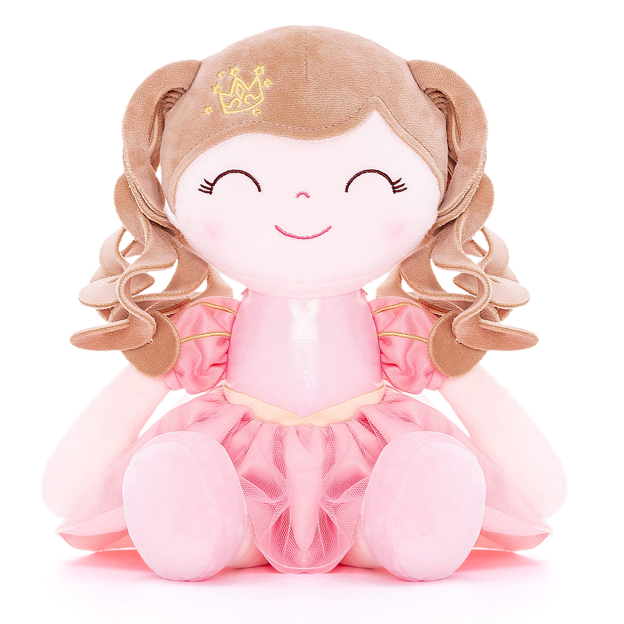 Gloveleya 14 - inch Personalized Crown Princess Pink - Gloveleya Official