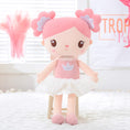 Cargar la imagen en la vista de la galería, Gloveleya 14 - inch Personalized Curl Candy Girls Doll Pink - Gloveleya Official
