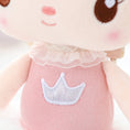 Cargar la imagen en la vista de la galería, Gloveleya 14 - inch Personalized Curl Candy Girls Doll Pink - Gloveleya Official
