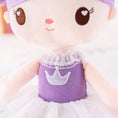 Charger l'image dans la visionneuse de la galerie, Gloveleya 14 - inch Personalized Curl Candy Girls Doll Purple - Gloveleya Official
