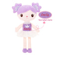 Charger l'image dans la visionneuse de la galerie, Gloveleya 14 - inch Personalized Curl Candy Girls Doll Purple - Gloveleya Official
