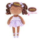 Gloveleya 14 - inch Personalized Plush Dolls Curly Ballerina Dolls Ballet Dream - Gloveleya Official