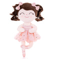 Charger l'image dans la visionneuse de la galerie, Gloveleya 14 - inch Personalized Plush Dolls Curly Ballerina Series Champagne Pink Ballet Dream - Gloveleya Official
