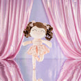 Cargar la imagen en la vista de la galería, Gloveleya 14 - inch Personalized Plush Dolls Curly Ballerina Series Champagne Pink Ballet Dream - Gloveleya Official
