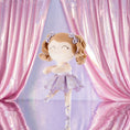 Cargar la imagen en la vista de la galería, Gloveleya 14 - inch Personalized Plush Dolls Curly Ballerina Series Purple Ballet Dream - Gloveleya Official
