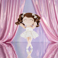 Cargar la imagen en la vista de la galería, Gloveleya 14 - inch Personalized Plush Dolls Curly Ballerina Series White Ballet Dream - Gloveleya Official
