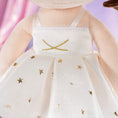 Cargar la imagen en la vista de la galería, Gloveleya 14 - inch Personalized Plush Dolls Curly Ballerina Series White Ballet Dream - Gloveleya Official
