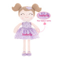 Load image into Gallery viewer, Gloveleya 16-inch Personalized  Flocking Heart Princess Series
