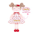 Load image into Gallery viewer, Gloveleya 16-inch Personalized  Flocking Heart Princess Red
