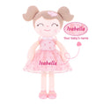 Load image into Gallery viewer, Gloveleya 16-inch Personalized  Flocking Heart Princess Series
