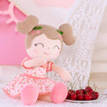 Cargar la imagen en la vista de la galería, Gloveleya 16 - inch Personalized Cherry Girl Dolls Pink - Gloveleya Official
