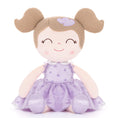 Load image into Gallery viewer, Gloveleya 16 - inch Personalized Flocking Heart Princess Purple - Gloveleya Official
