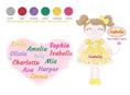 Cargar la imagen en la vista de la galería, Gloveleya 16 - inch Personalized Flower Fairy Girls Dolls Series - Gloveleya Official
