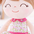 Carica l'immagine nel visualizzatore della galleria, Gloveleya 16 - inch Personalized Flower Girls Dolls Pink - Gloveleya Official
