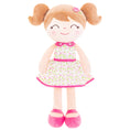 Carica l'immagine nel visualizzatore della galleria, Gloveleya 16 - inch Personalized Flower Girls Dolls Pink - Gloveleya Official
