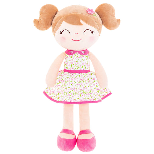 Gloveleya 16 - inch Personalized Flower Girls Dolls Pink - Gloveleya Official