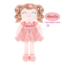 Gloveleya 16 - inch Personalized Plush Dolls Curly Love Heart Princess Dolls - Gloveleya Official