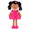 Load image into Gallery viewer, Gloveleya 16-inch Personalized Plush Dolls Curly Love Heart Princess Dolls - Rose - Gloveleya Official
