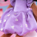 Carica l'immagine nel visualizzatore della galleria, Gloveleya 16 - inch Personalized Plush Dolls Curly Love Heart Princess Dolls - Tanned Purple - Gloveleya Official
