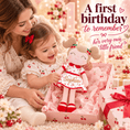 Load image into Gallery viewer, Gloveleya 16-Inch Personalized Spring Cherry Girl Doll – Red - Gloveleya Official
