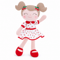 Load image into Gallery viewer, Gloveleya 16-Inch Personalized Spring Cherry Girl Doll – Red - Gloveleya Official
