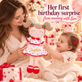 Load image into Gallery viewer, Gloveleya 16-Inch Personalized Spring Cherry Girl Doll – Red - Gloveleya Official
