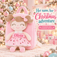 Load image into Gallery viewer, Gloveleya 16-Inch Personalized Strawberry Girl Doll – Birthday Gift for Girls - Gloveleya Official
