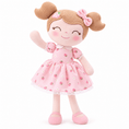 Load image into Gallery viewer, Gloveleya 16-Inch Personalized Strawberry Girl Doll – Birthday Gift for Girls - Gloveleya Official
