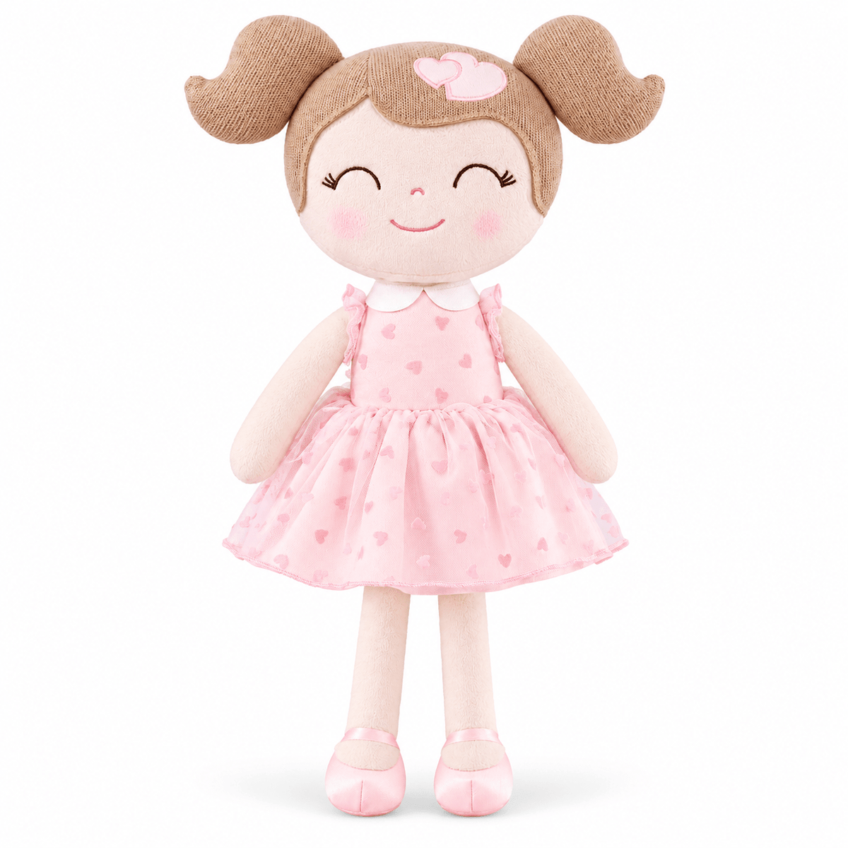 Gloveleya 16-Inch Personalized Valentine Princess Doll – Pink - Gloveleya Official