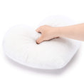 Cargar la imagen en la vista de la galería, Gloveleya 17 - inch Fashion Mink Velvet Plush Toy Love Heart Kids Pillow White - Gloveleya Official
